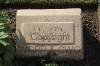 Ismailia War Memorial Cemetery - Vine, John Douglas